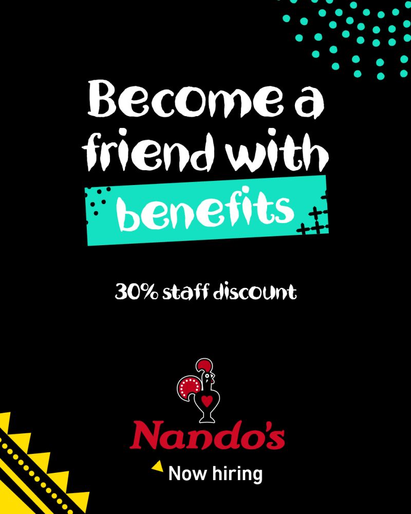 Nando’s is hiring now